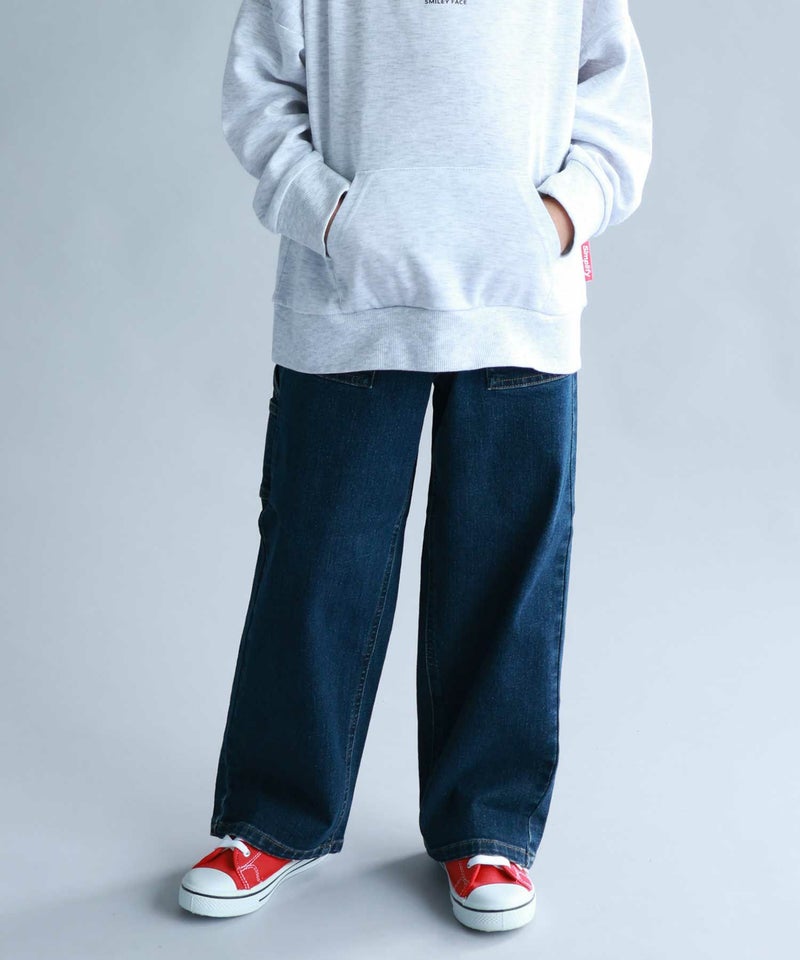 Simplify  デニムペインターパンツ キッズ商品画像-2