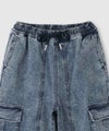 Simplify デニムカーゴパンツ キッズ商品サムネイル-3