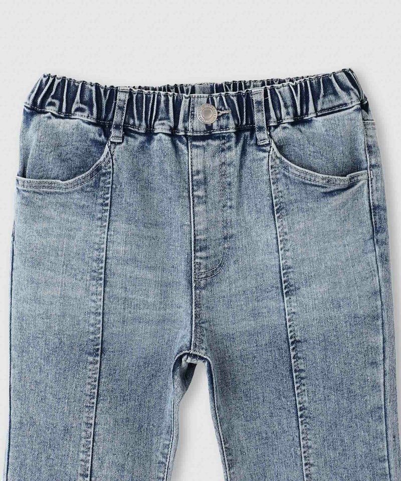 Simplify  デニムフレアパンツ キッズ商品画像-3