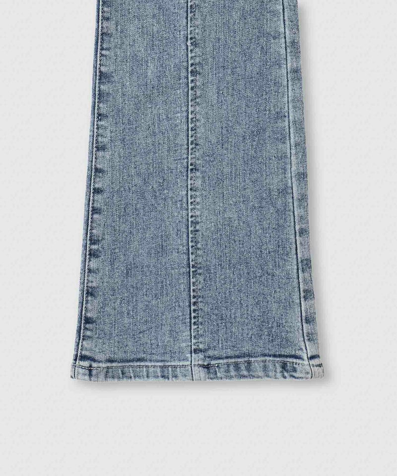 Simplify デニムフレアパンツ キッズ商品画像-5