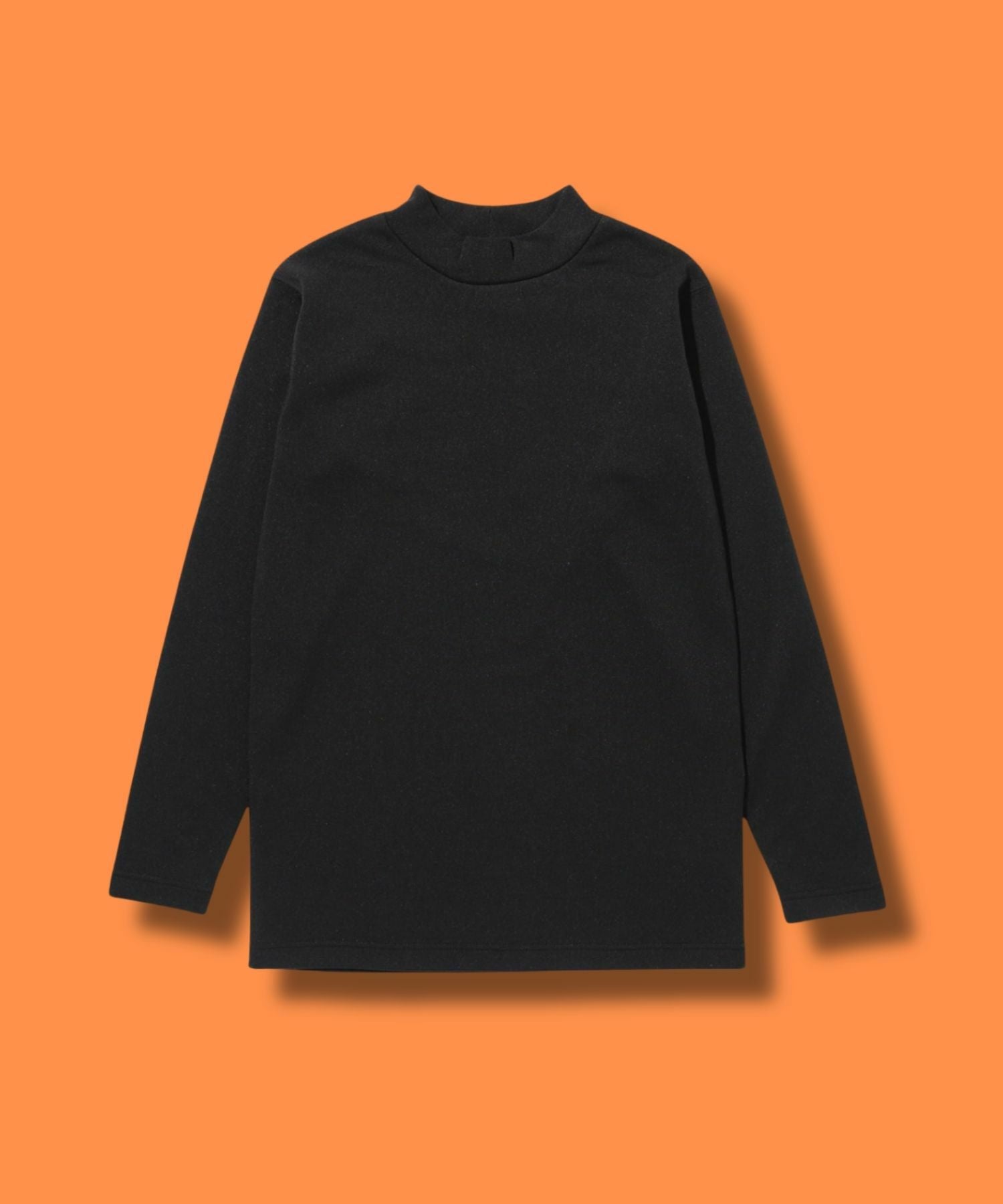 NAVY MAC HEAT 裏シャギーインナー ハイネック長袖 メンズ
