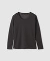 nAvy MAC HEAT 裏シャギーインナー Uネック長袖 レディース メール便 対応商品