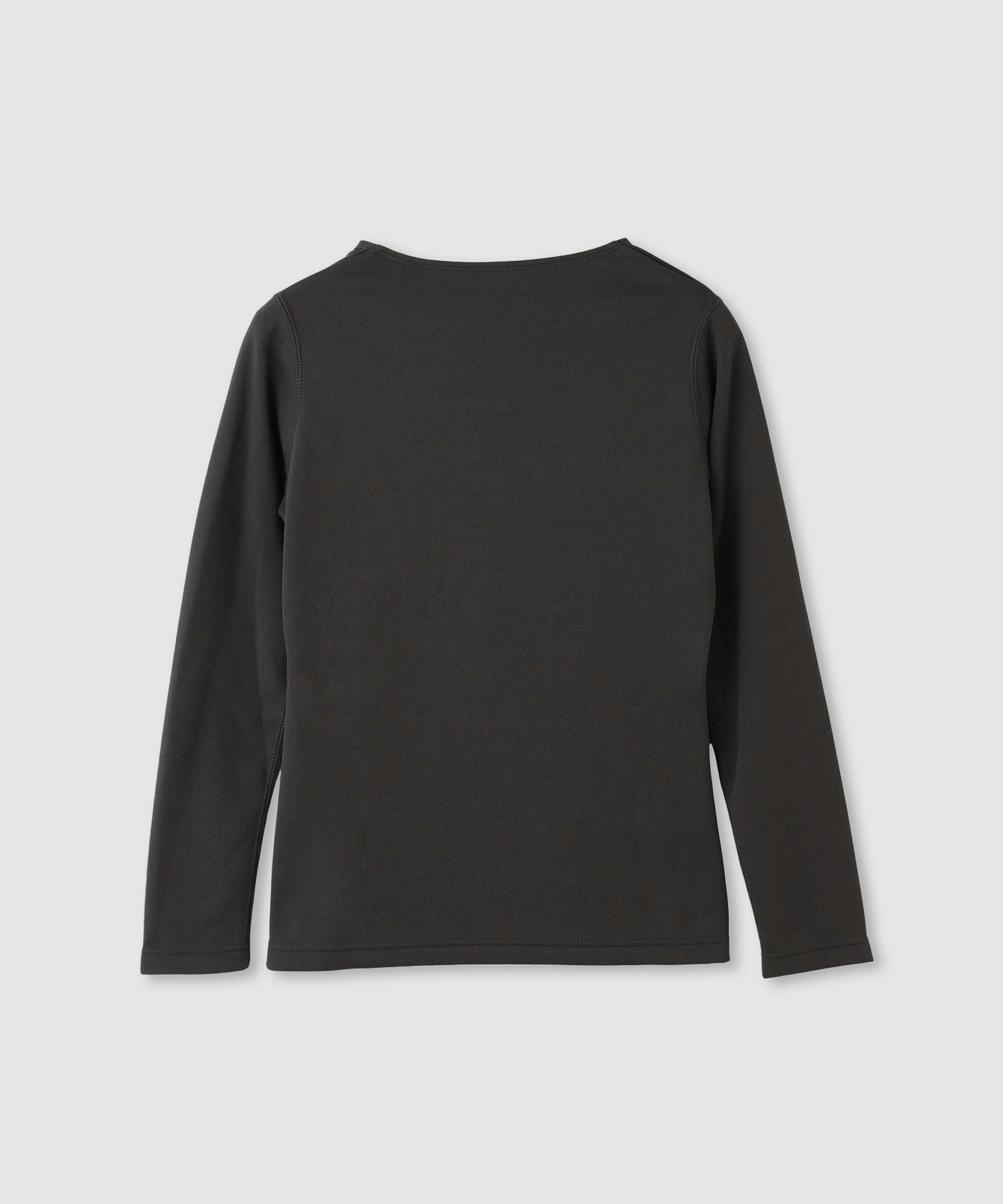 nAvy MAC HEAT 裏シャギーインナー Uネック長袖 レディース