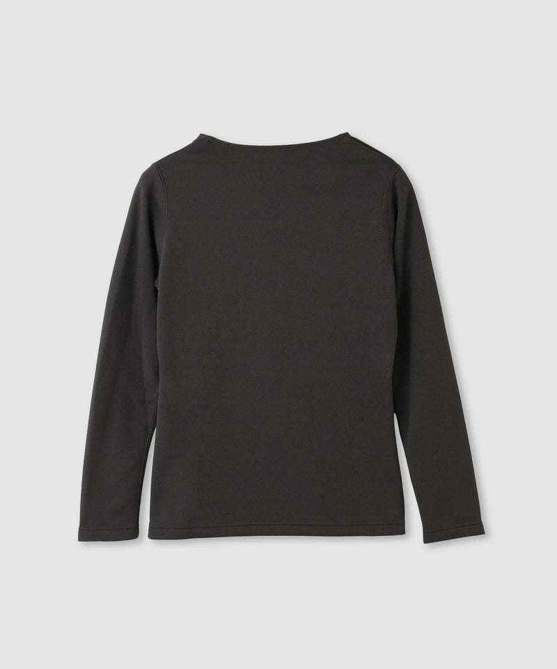 nAvy MAC HEAT 裏シャギーインナー Uネック長袖 レディース メール便 対応商品商品画像-3