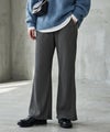 nAvy ハピ楽 起毛プリーツテレコパンツ レディース