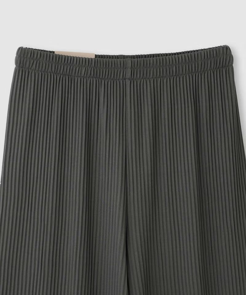 nAvy ハピ楽 起毛プリーツテレコパンツ レディース商品画像-8