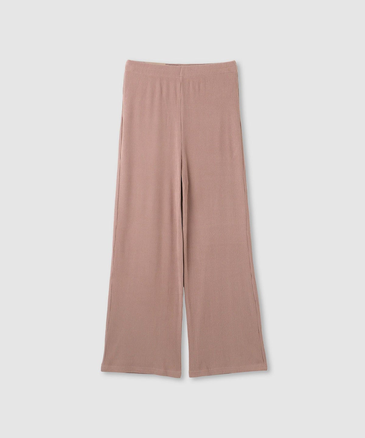 nAvy ハピ楽 畔編み起毛パンツ レディース