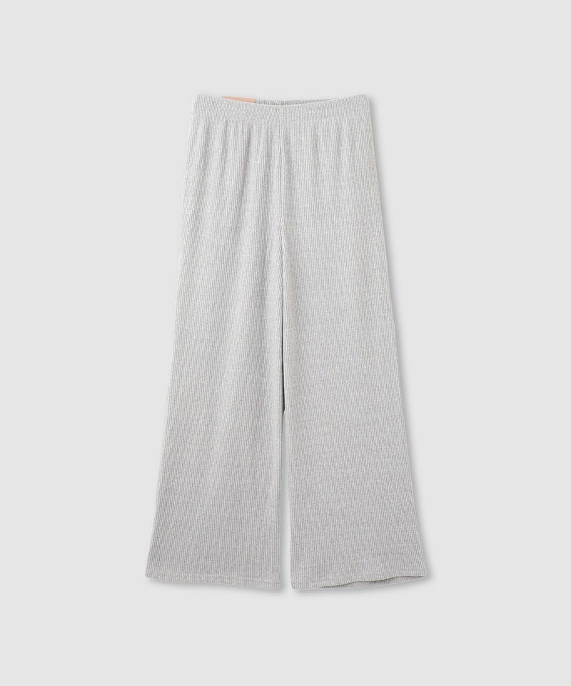 nAvy  ハピ楽 畦編み起毛パンツ レディース商品画像-2