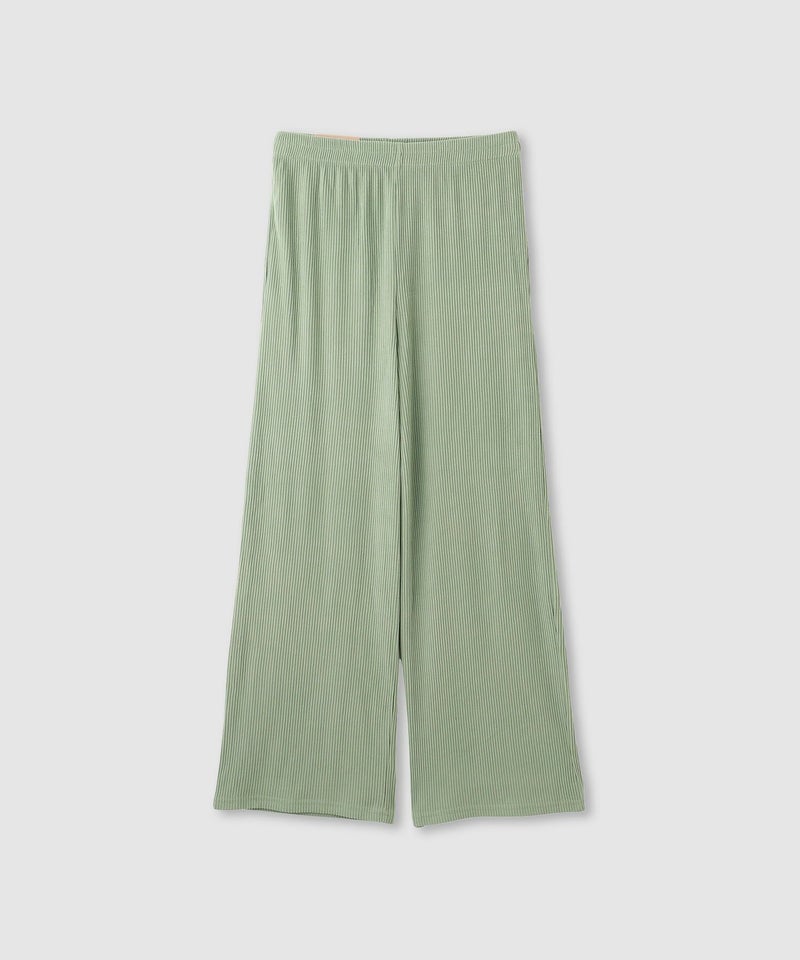 nAvy ハピ楽 畦編み起毛パンツ レディース商品画像-3