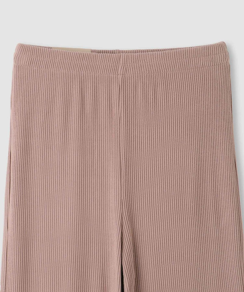 nAvy  ハピ楽 畦編み起毛パンツ レディース商品画像-5