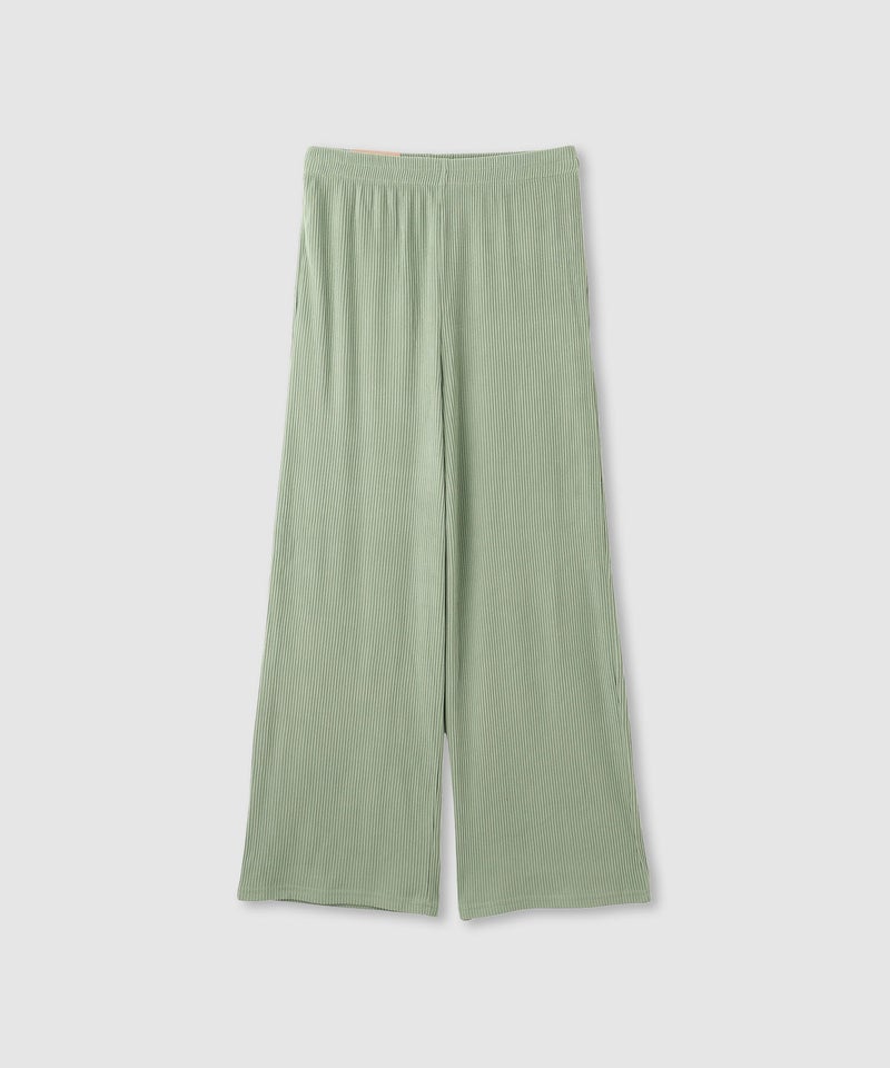 nAvy ハピ楽 畦編み起毛パンツ レディース商品画像-9