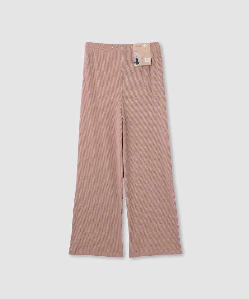 nAvy ハピ楽 畦編み起毛パンツ レディース商品画像-10