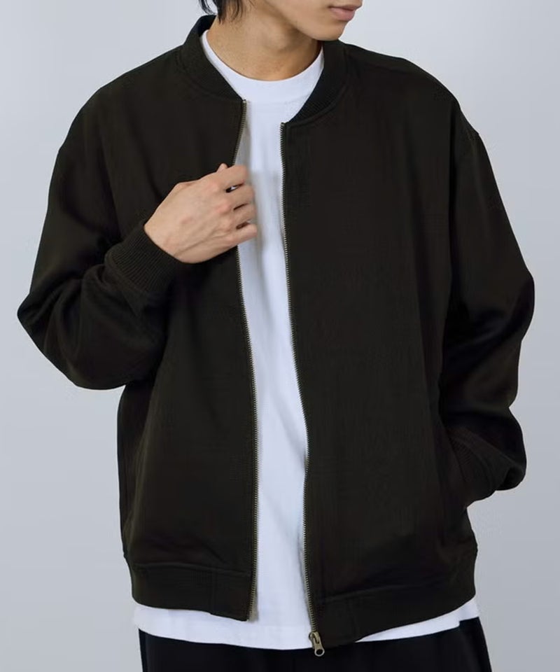 URBAN COLLECTION ラクウール リブジャケット メンズ商品画像-1