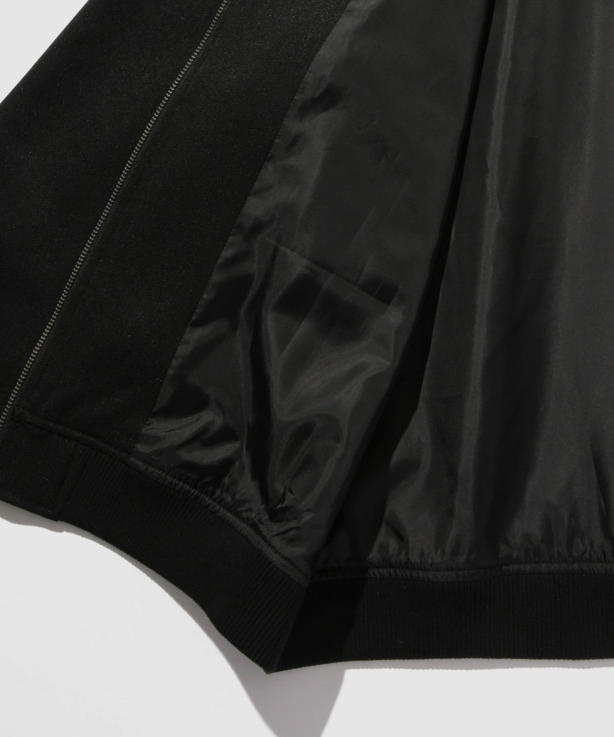 URBAN COLLECTION ラクウール リブジャケット メンズ