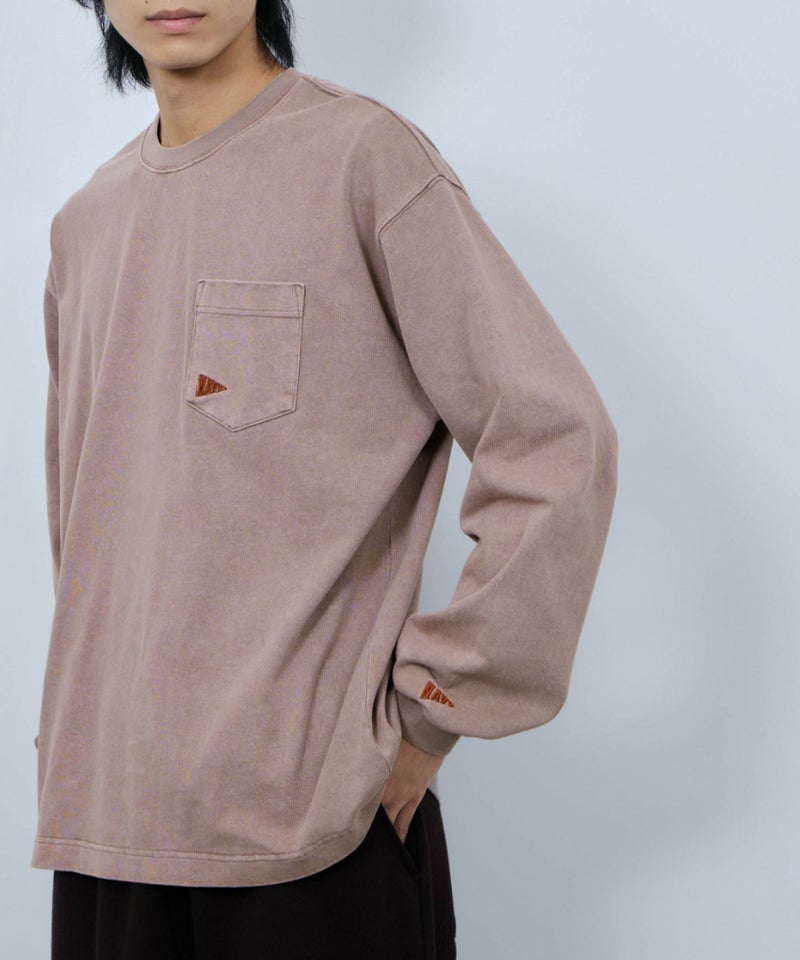 NAVY リラックスヘビーウェイト長袖Tシャツ メンズ商品画像-1