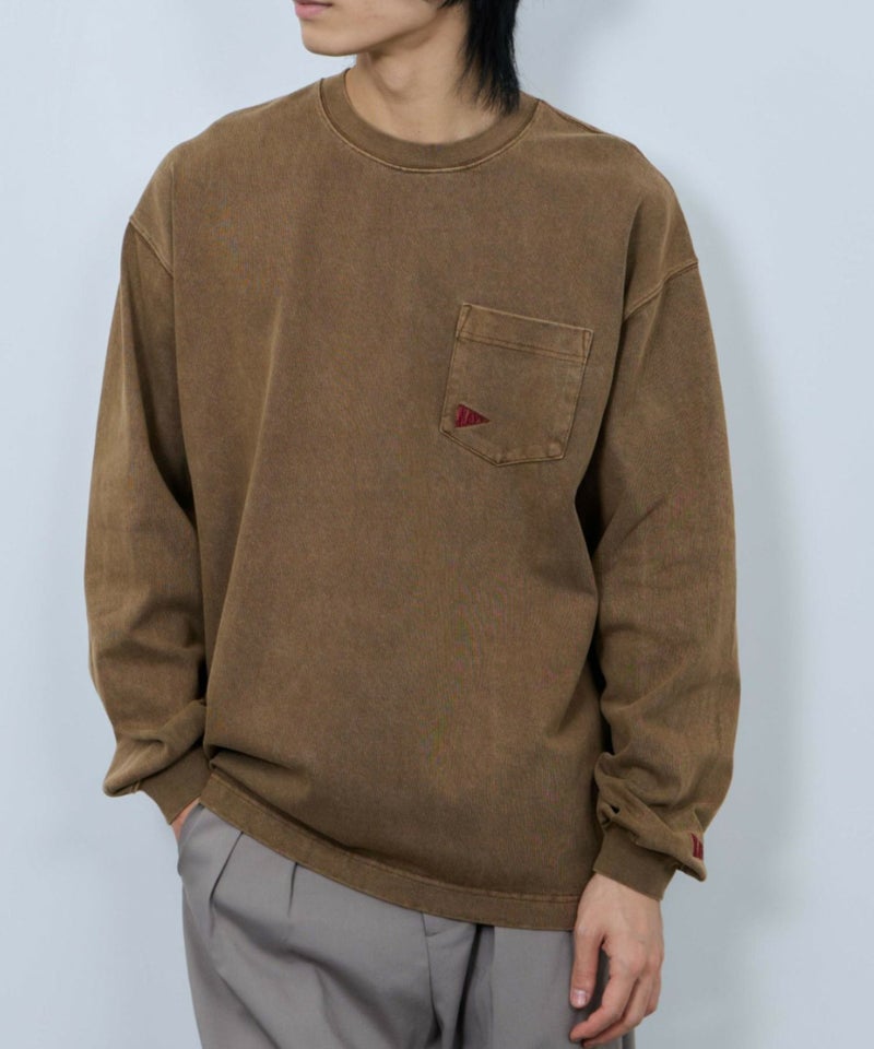 NAVY リラックスヘビーウェイト長袖Tシャツ メンズ商品画像-4