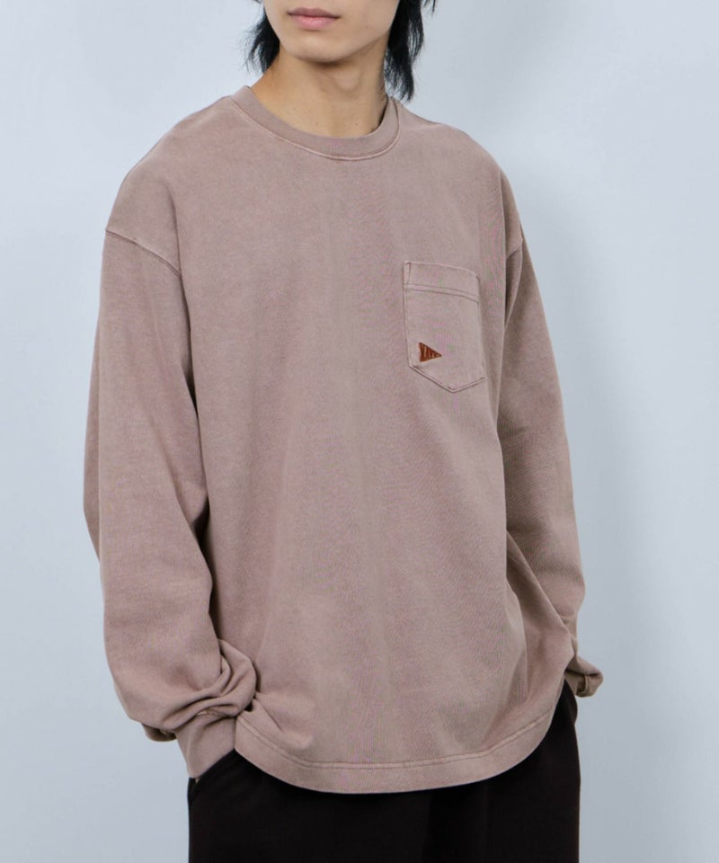 NAVY リラックスヘビーウェイト長袖Tシャツ メンズ商品画像-5