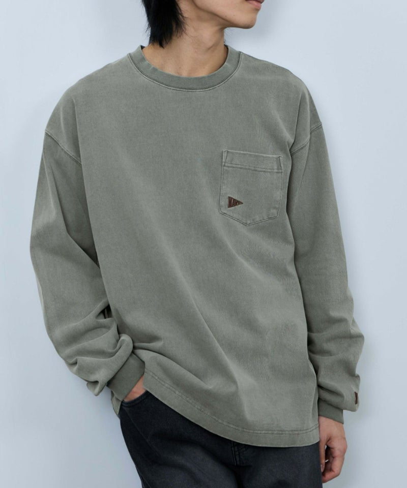 NAVY リラックスヘビーウェイト長袖Tシャツ メンズ商品画像-8