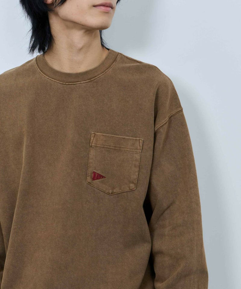 NAVY リラックスヘビーウェイト長袖Tシャツ メンズ商品画像-15