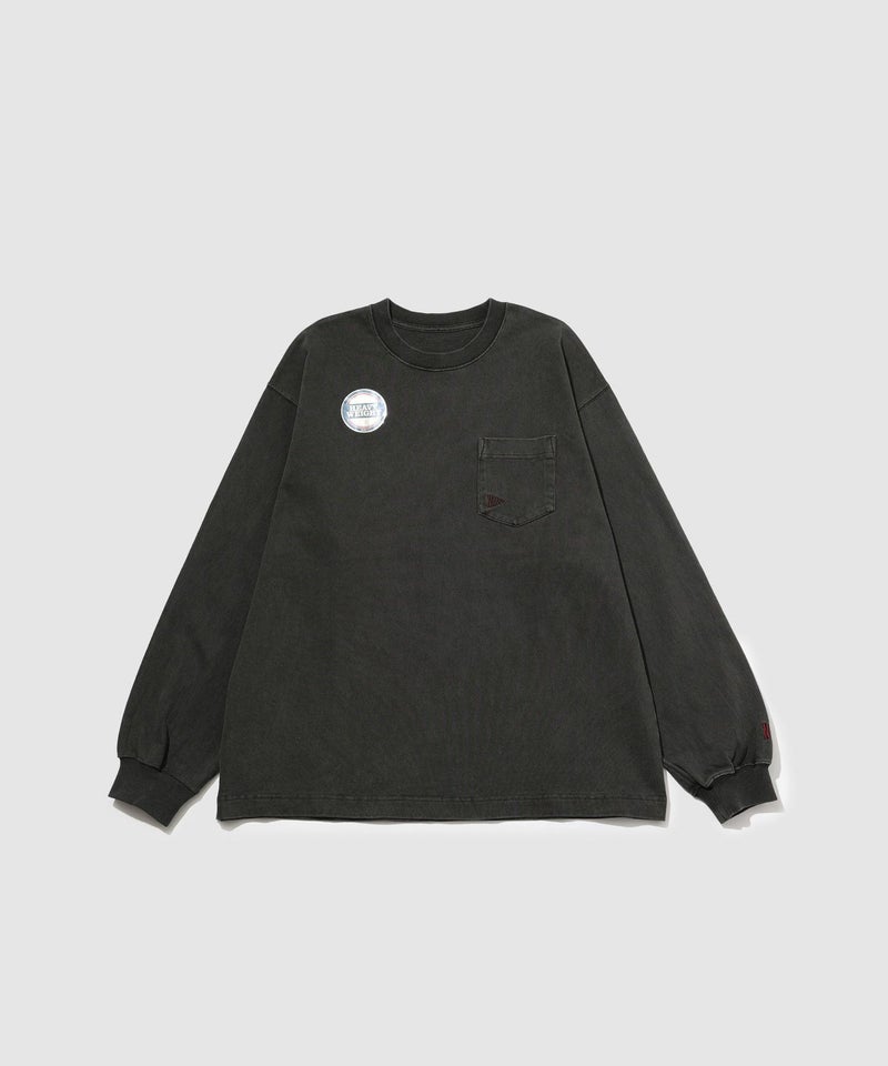 NAVY  リラックスヘビーウェイト長袖Tシャツ メンズ商品画像-21