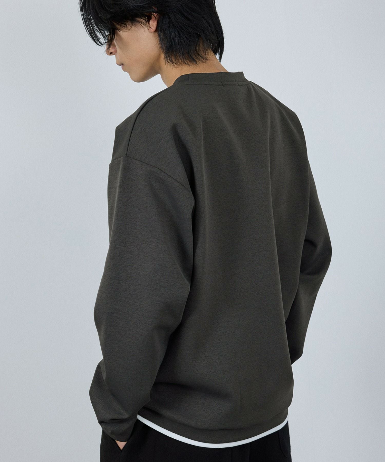 URBAN COLLECTION Air Smoosy ダンボールニットクルートレーナー メンズ