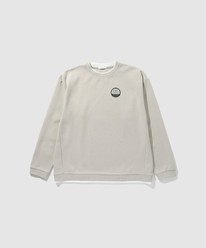 URBAN COLLECTION  Air Smoosy 全方向ストレッチ ダンボールニットクルートレーナー メンズ商品画像-15