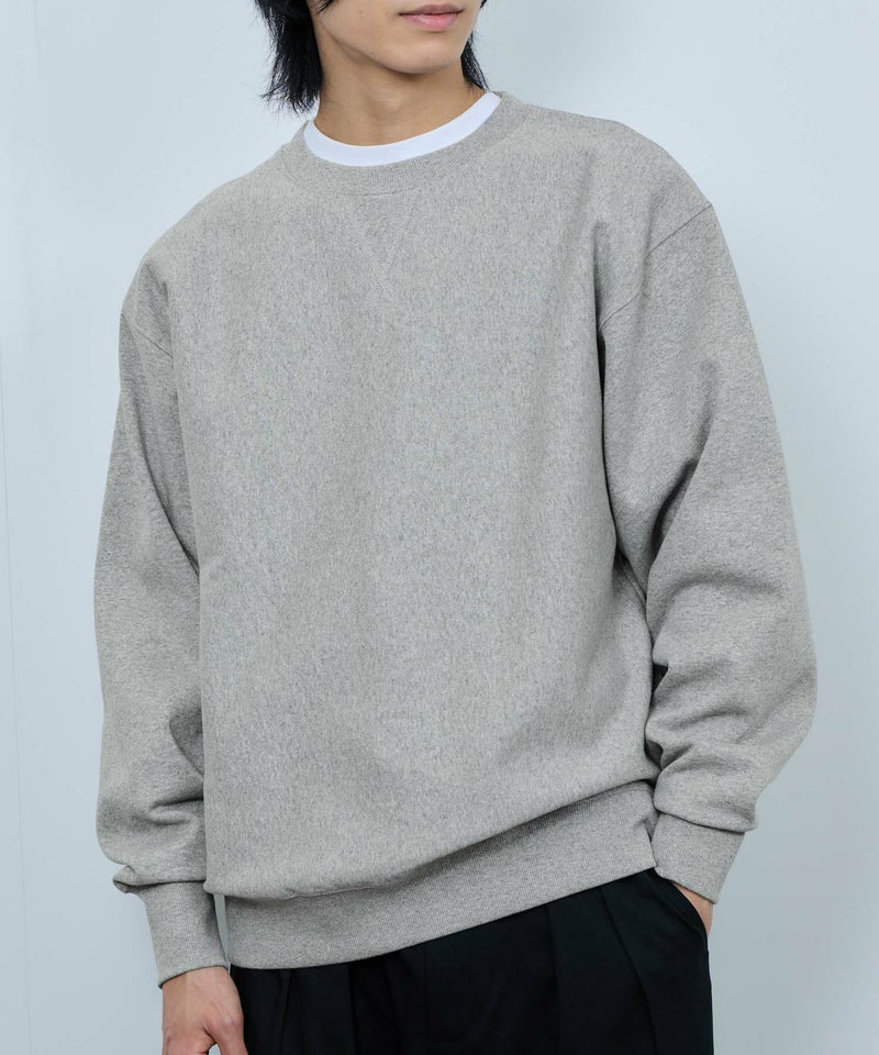 NAVY ヘビーウェイト ガゼットクルーネックスウェット メンズ商品画像-2