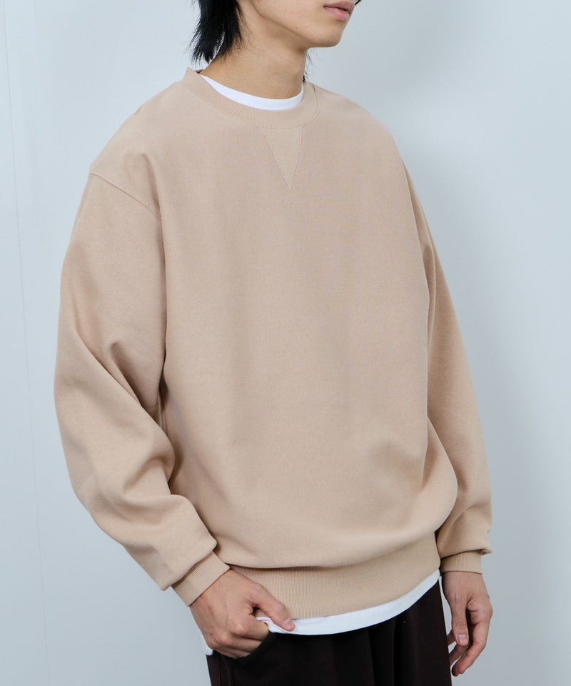 NAVY ヘビーウェイト ガゼットクルーネックスウェット メンズ商品画像-4