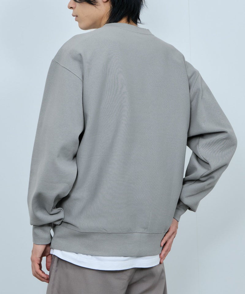 NAVY ヘビーウェイト ガゼットクルーネックスウェット メンズ商品画像-7