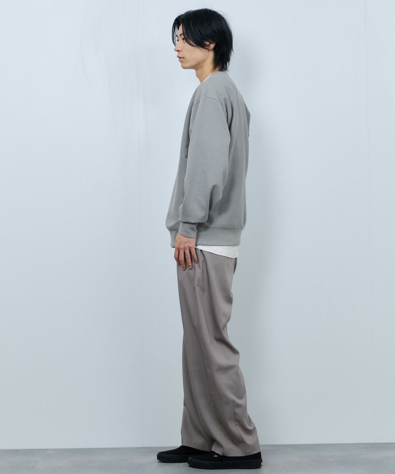 NAVY ヘビーウェイト ガゼットクルーネックスウェット メンズ商品画像-8