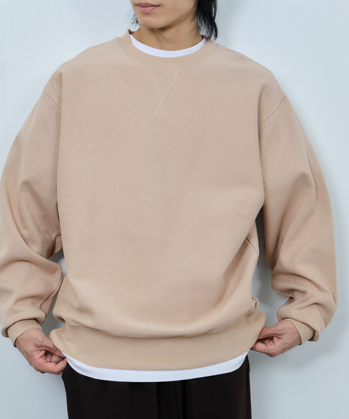 NAVY ヘビーウェイト ガゼットクルーネックスウェット メンズ