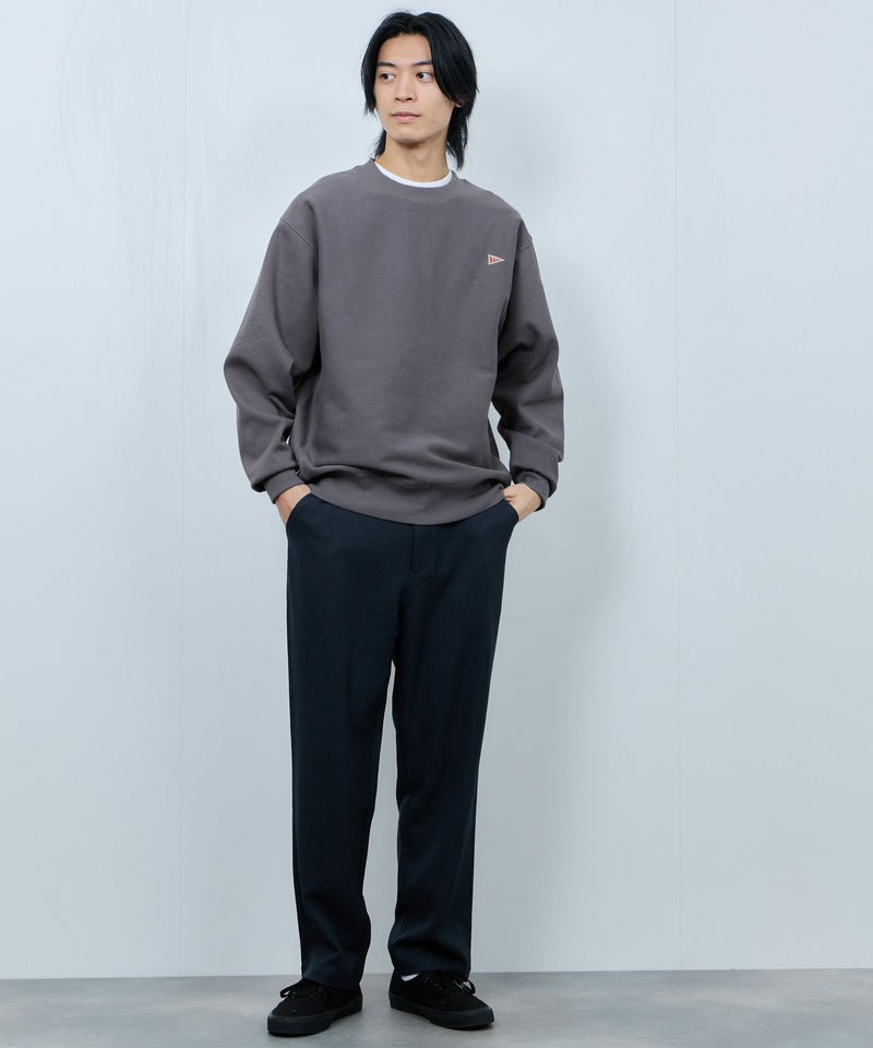 NAVY ヘビーウェイト ワンポイント刺繍クルーネックスウェット メンズ商品画像-29