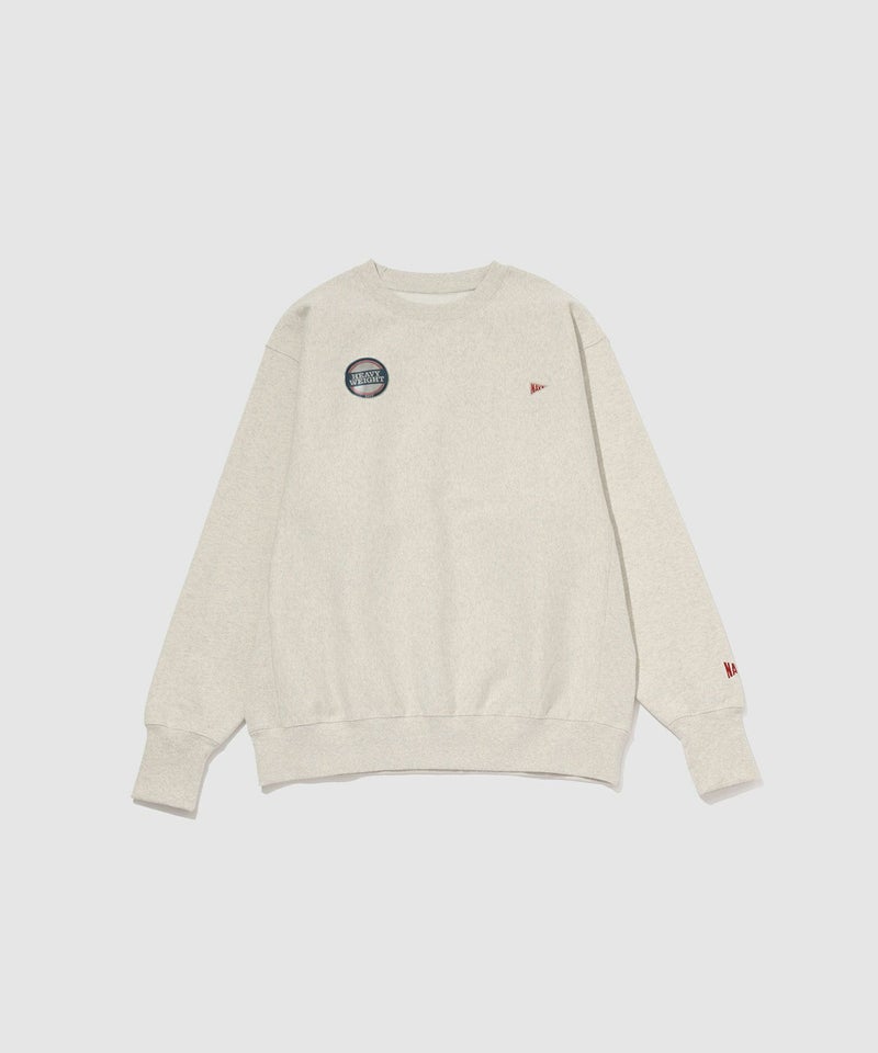 [値下げ]NAVY  ヘビーウェイト ワンポイント刺繍クルーネックスウェット メンズ商品画像-30