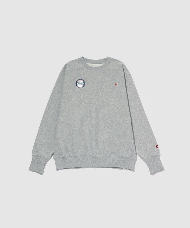 NAVY ヘビーウェイト ワンポイント刺繍クルーネックスウェット メンズ商品画像-31