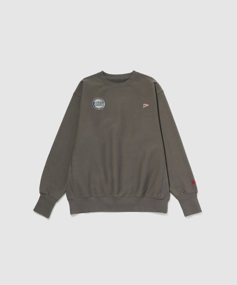 [値下げ]NAVY  ヘビーウェイト ワンポイント刺繍クルーネックスウェット メンズ商品画像-32