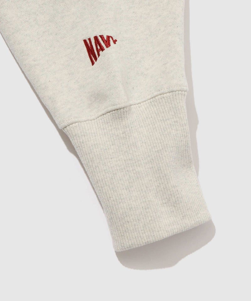 NAVY ヘビーウェイト ワンポイント刺繍クルーネックスウェット メンズ商品画像-37