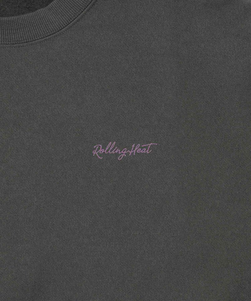 NAVY ヘビーウェイト フードプリントクルーネックスウェット メンズ商品画像-17