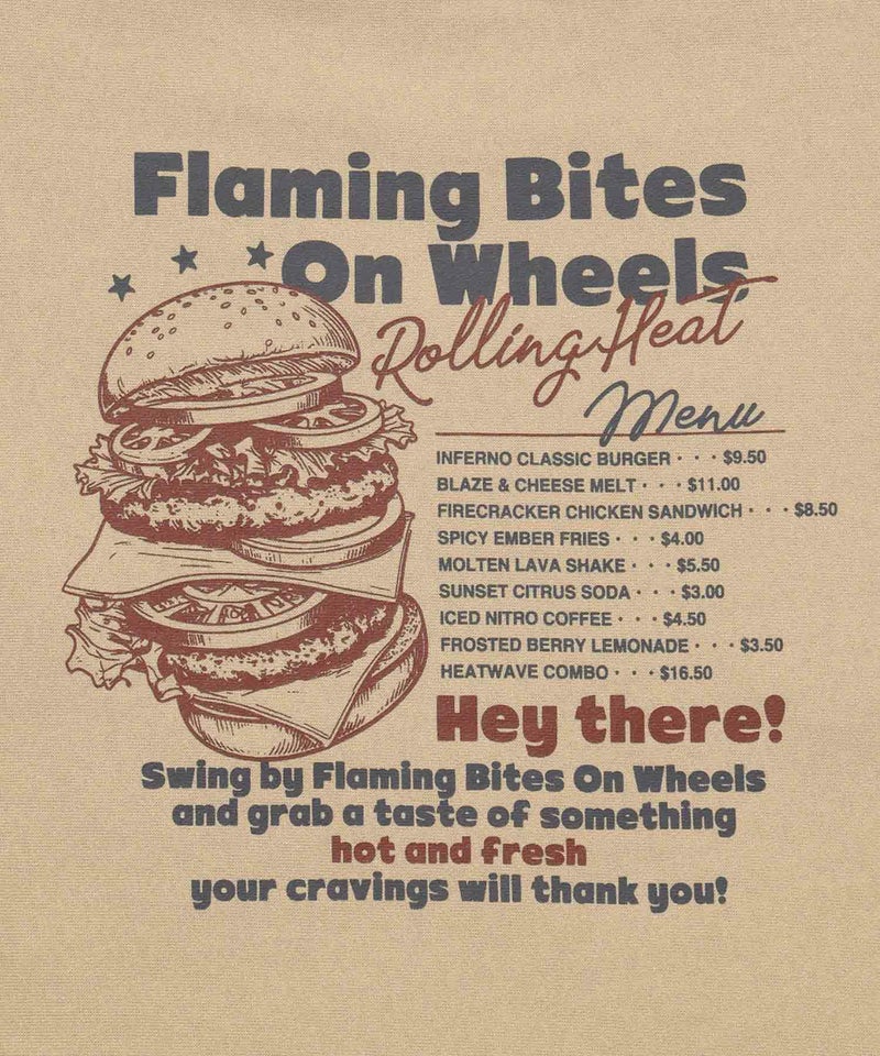 NAVY ヘビーウェイト フードプリントクルーネックスウェット メンズ商品画像-19