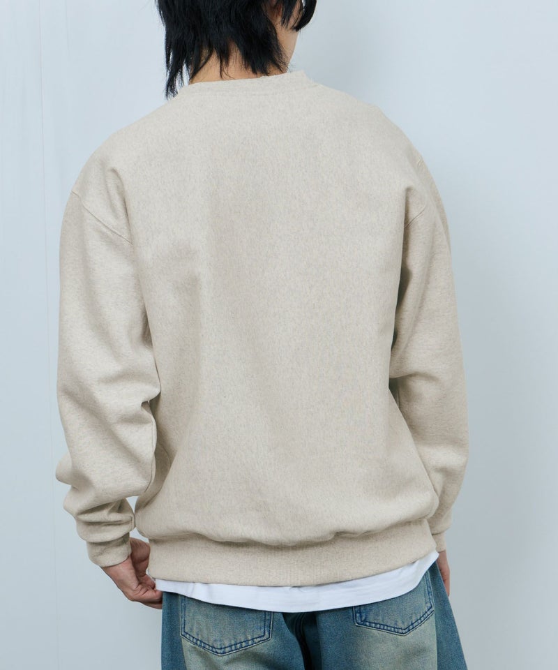 [値下げ]NAVY  ヘビーウェイト カレッジプリントクルーネックスウェット メンズ商品画像-10