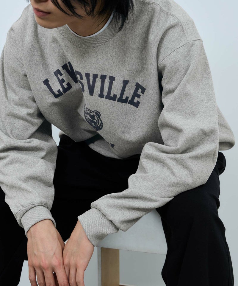 [値下げ]NAVY  ヘビーウェイト カレッジプリントクルーネックスウェット メンズ商品画像-18