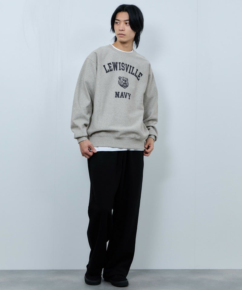 [値下げ]NAVY  ヘビーウェイト カレッジプリントクルーネックスウェット メンズ商品画像-20