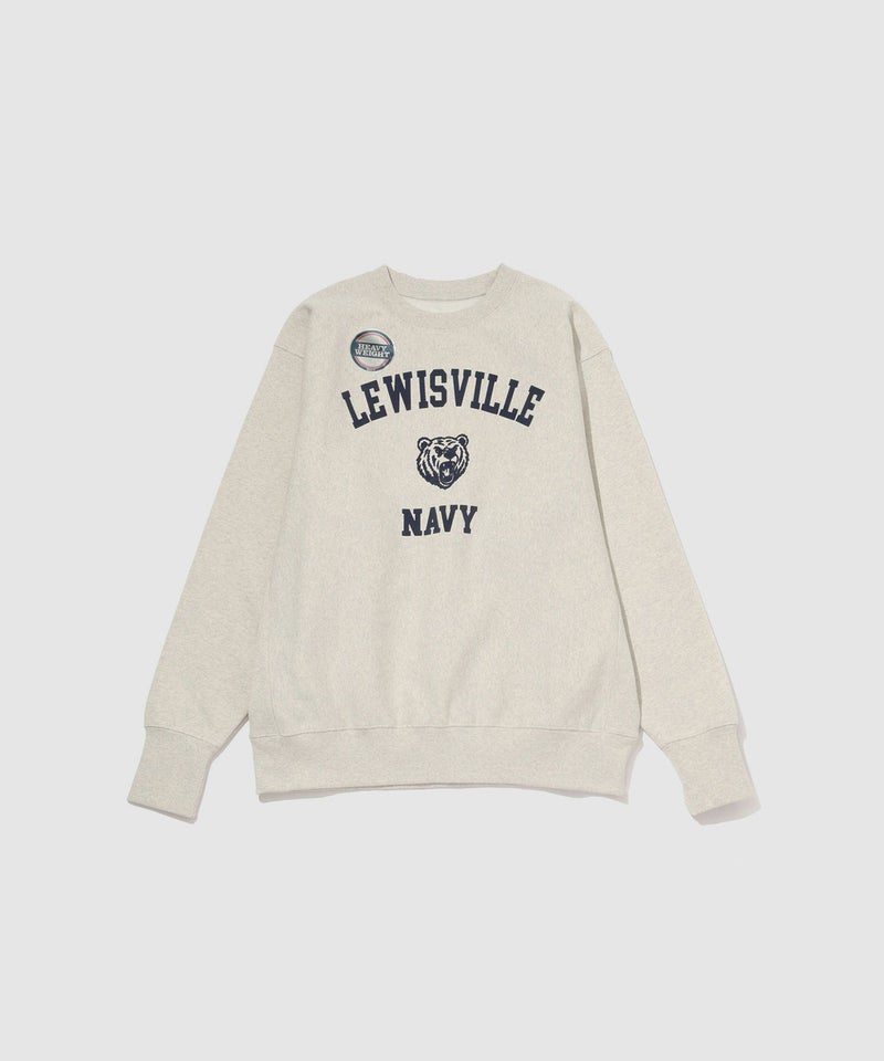 NAVY ヘビーウェイト カレッジプリントクルーネックスウェット メンズ商品画像-21