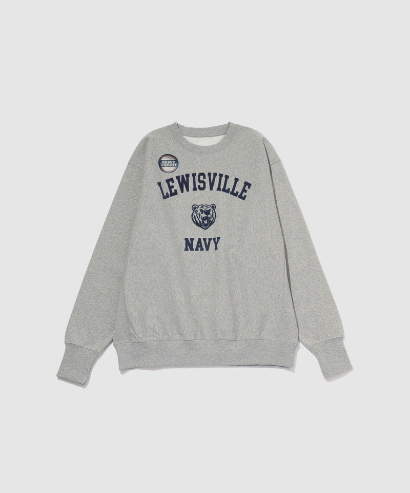 [値下げ]NAVY  ヘビーウェイト カレッジプリントクルーネックスウェット メンズ商品画像-22