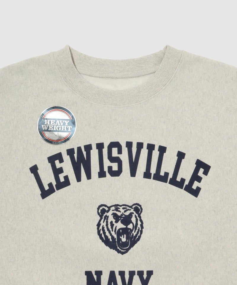 NAVY ヘビーウェイト カレッジプリントクルーネックスウェット メンズ商品画像-24