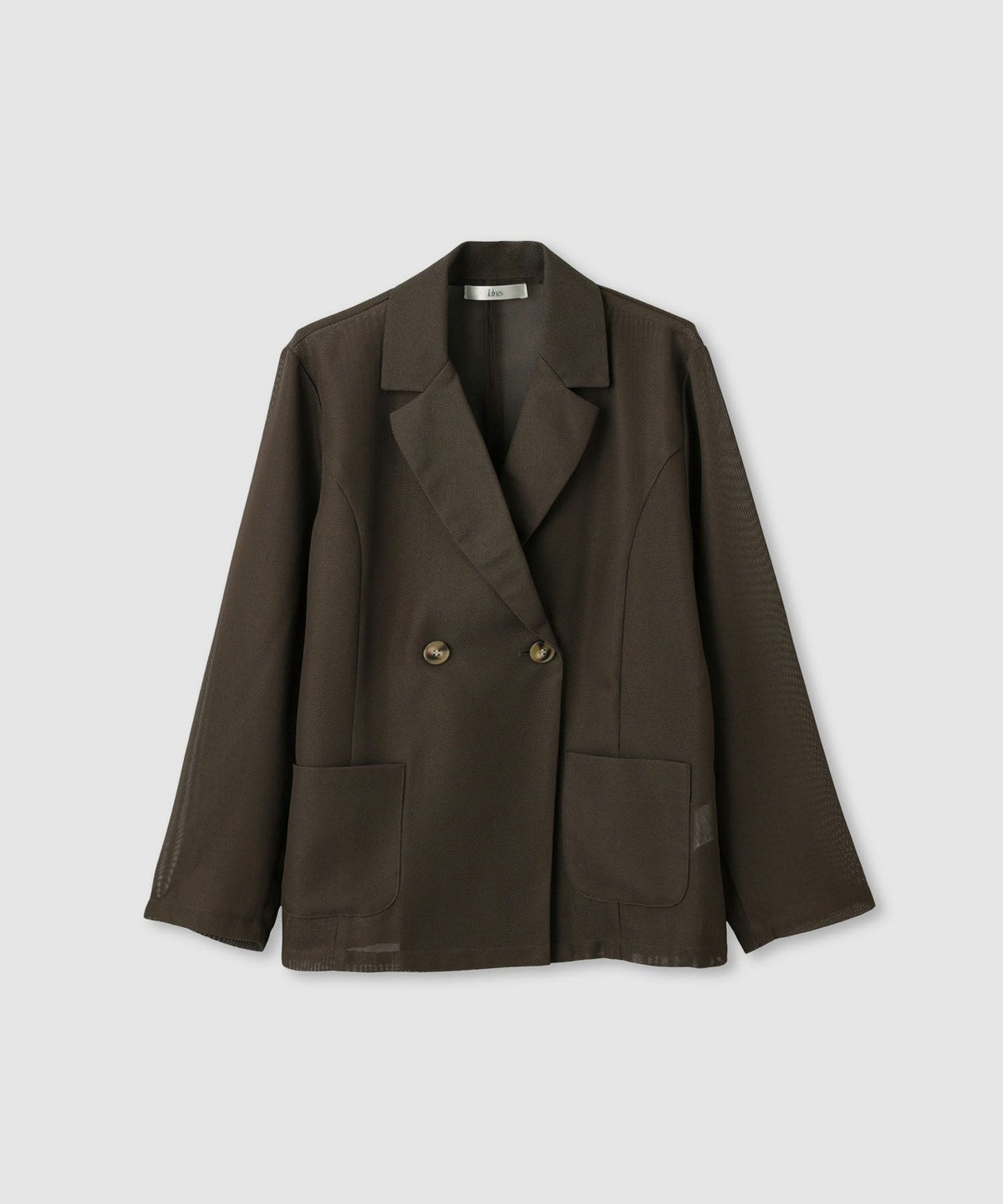 [期間限定価格]Idnes メッシュダブルジャケット レディース