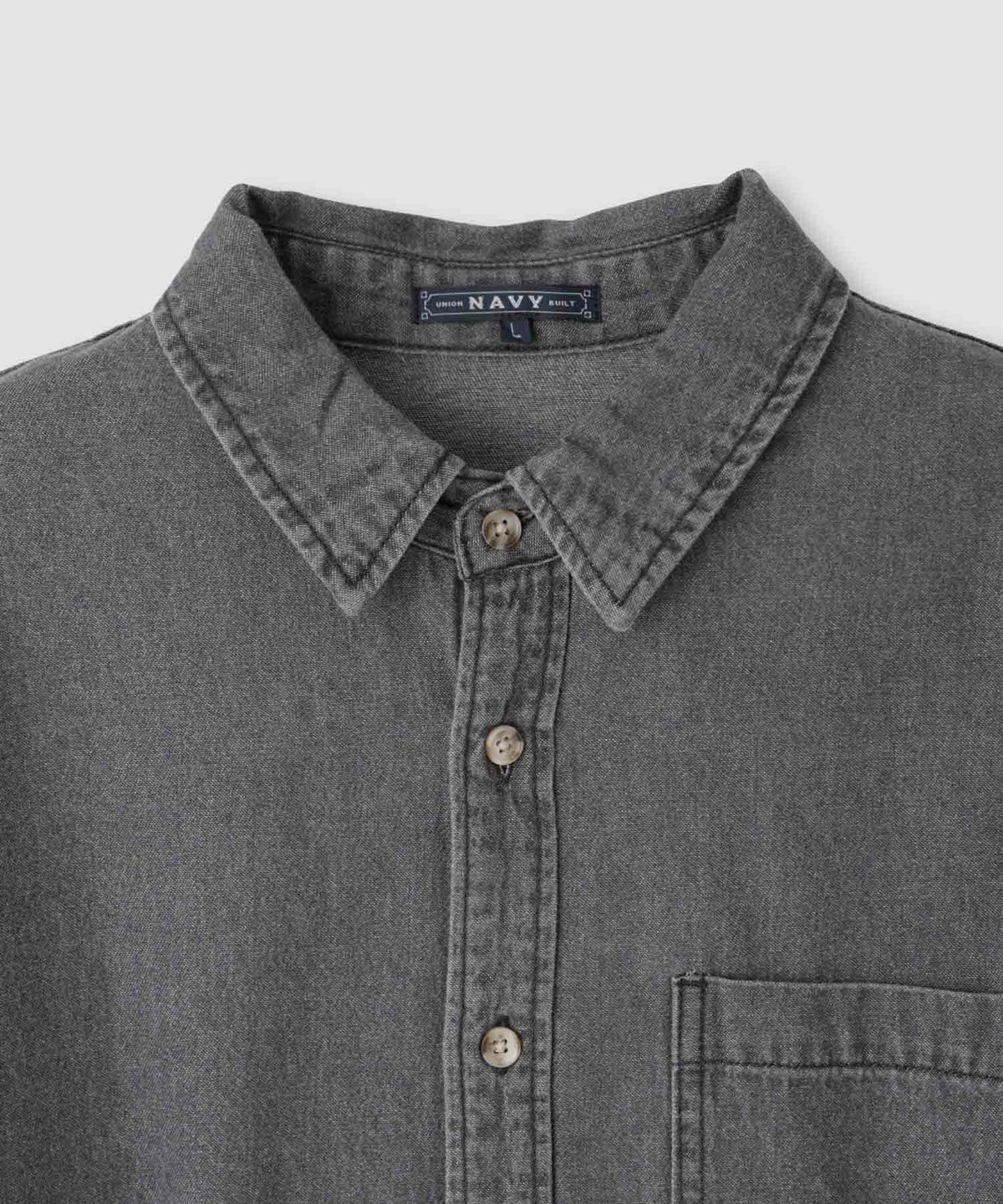 nAvy ルーズデニムシャツ レディース