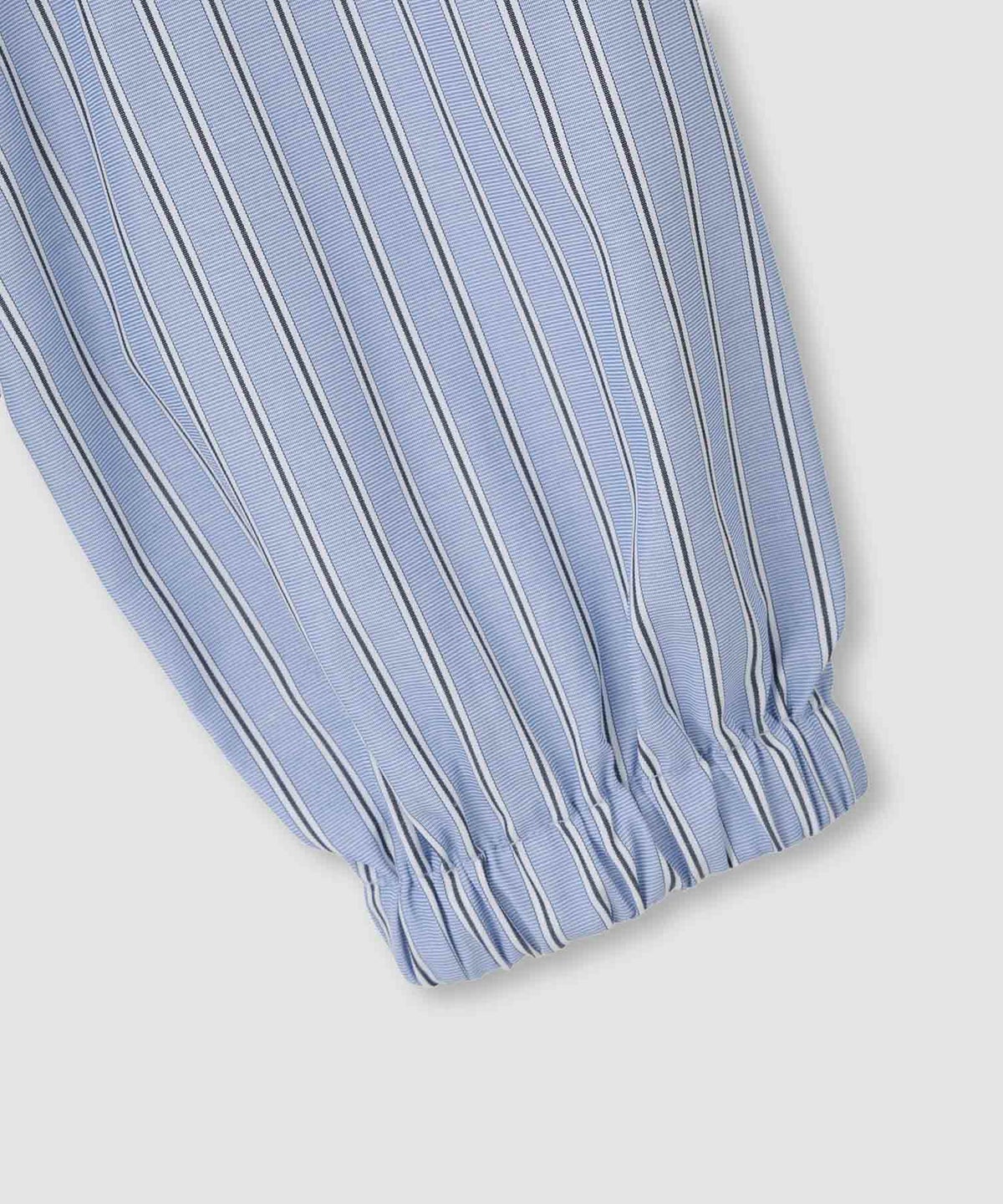 [期間限定価格]Idnes ストライプフリルシャツ レディース