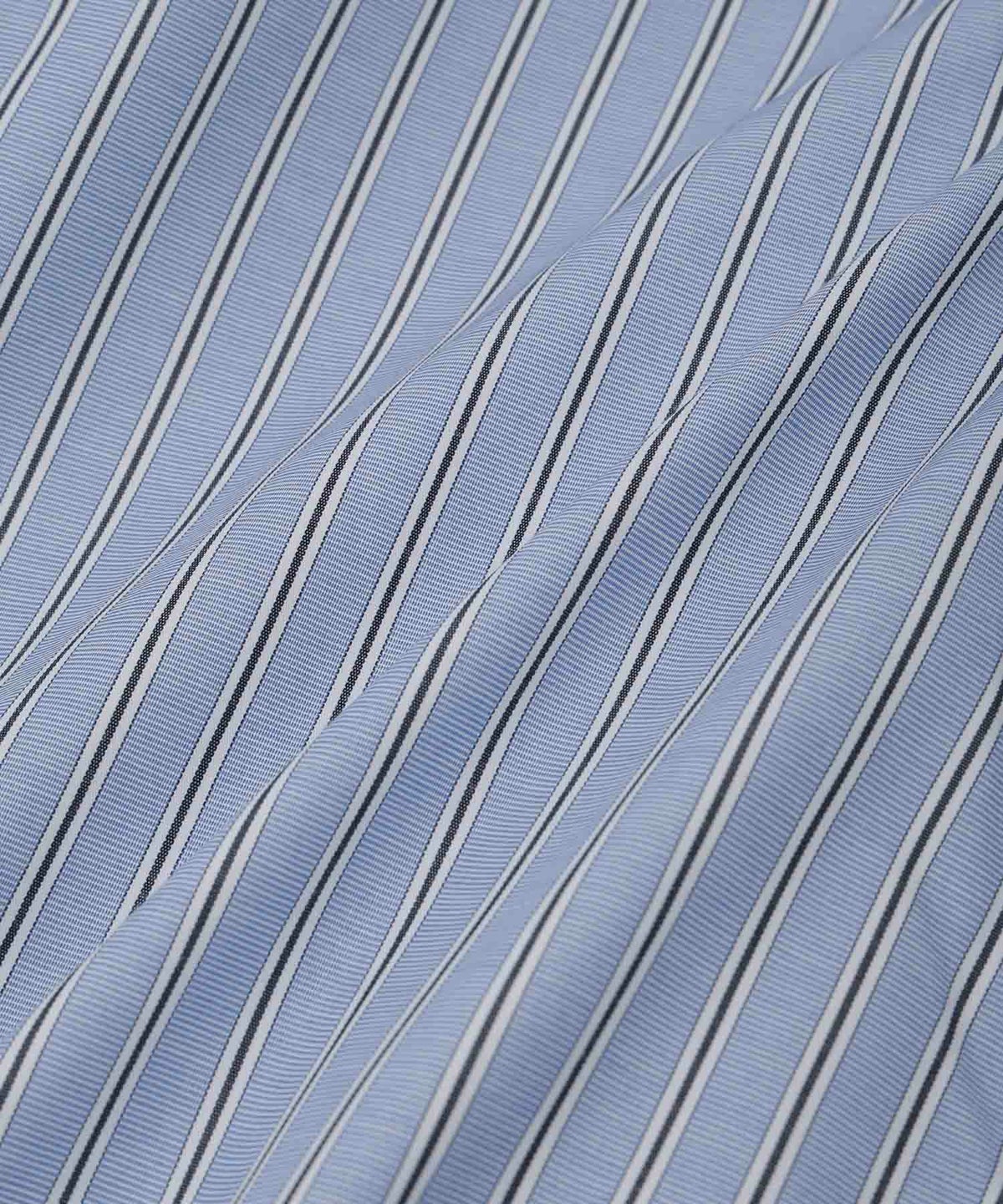 [期間限定価格]Idnes ストライプフリルシャツ レディース