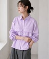 Idnes ストライプフリルシャツ レディース商品サムネイル-9