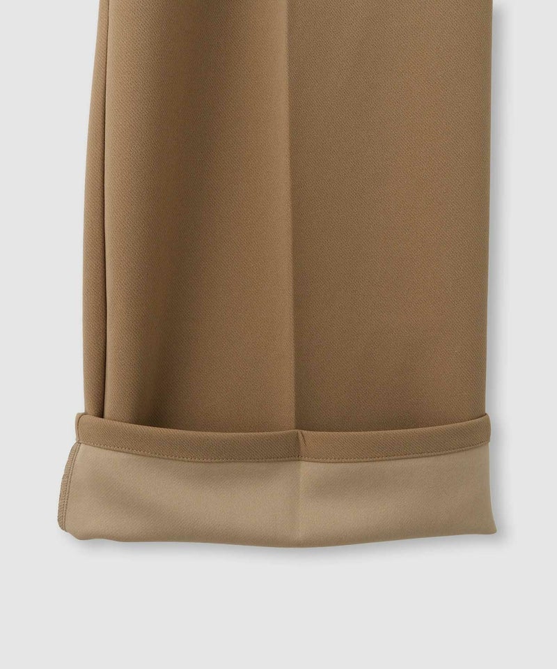 Idnes ストレッチストレートタックパンツ レディース商品画像-16